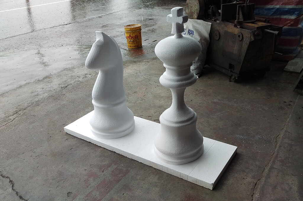 EPS Cut - Chess mold Carving